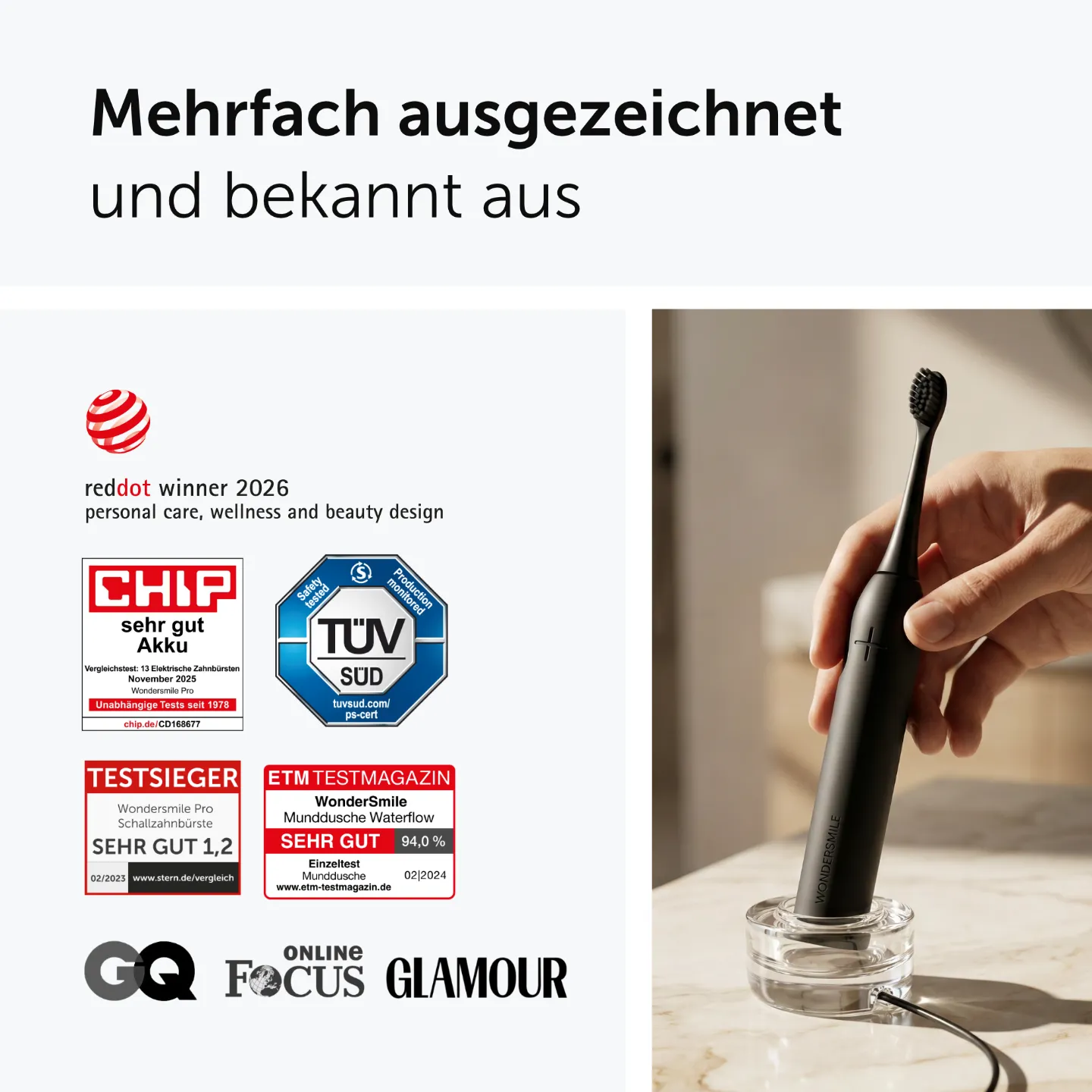 Prüfsiegel der Wondersmile